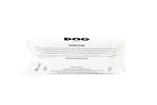 DOG by Dr. Lisa - Dog Wipes - Plant-Based, Natural Bathing Wipes for Dogs - Made from 100% Compostable Bamboo - Vet-Created - Vegan, Non-Toxic - 960 Count