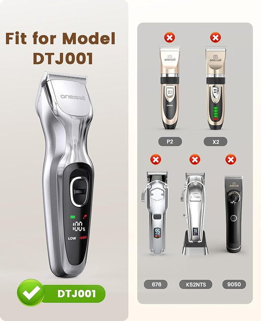oneisall Replacement Blades for DTJ-001 Silver Dog Clippers, 7FC