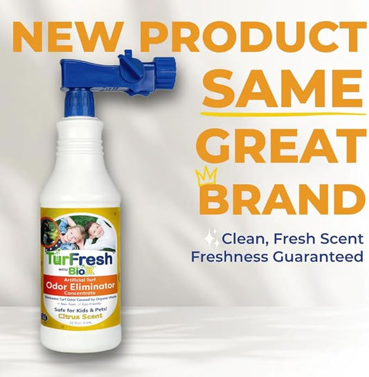 BioX+ Artificial Turf Pet Odor Eliminator 32 oz Bottle (Citrus)