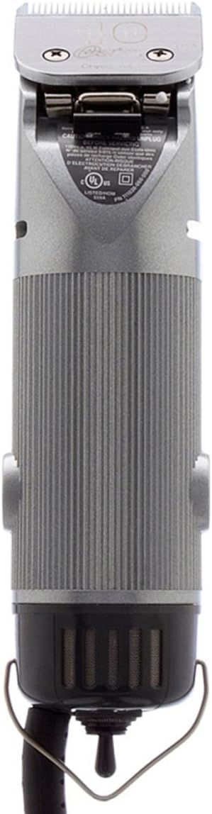 Oster Clipmaster Hair Clippers for Large Dog, Cat, and Pet Grooming with Detachable Blade for Thick Coats, Gray