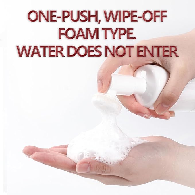 Dog paw Cleaner,Cat paw Cleaner,Pet paw Cleaner,No Rinse Waterless Dog Paw Shampoo with Bath Brush, PH Perfectly Balanced,Natural mild Formula,Pet Muddy paw Cleaner(150ml/5.07 Oz)