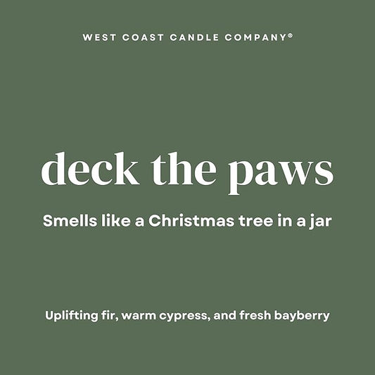 Pet Friendly Wax Melts | Pet Safe Wax Melts | All Natural Dog Safe Wax Melts | Non-Toxic Wax Melts | Pet Odor Eliminator | Pure Soy Wax Melts | Veterinarian Approved (Deck The Paws), 00850060248498