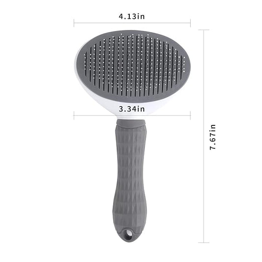 Gray Deshedding Brush, Grey