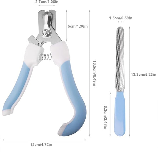 Dog & Cat Pets Nail Clippers and Trimmers with Safety Lock/Protective Guard to Avoid Over Cutting for Professional Grooming Tool for Pets