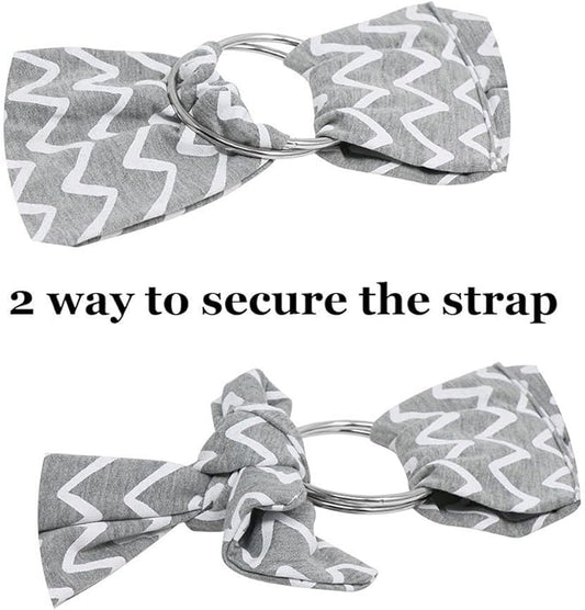 Surblue Dog Sling Carrier Bag with Hands-Free Reversible Belts, Safe Comfortable Adjustable Crossbody Shoulder Outdoor Travel Pet Tote Suitable for Small Pet Cat Puppy up to 12 lb (Blue Wave)