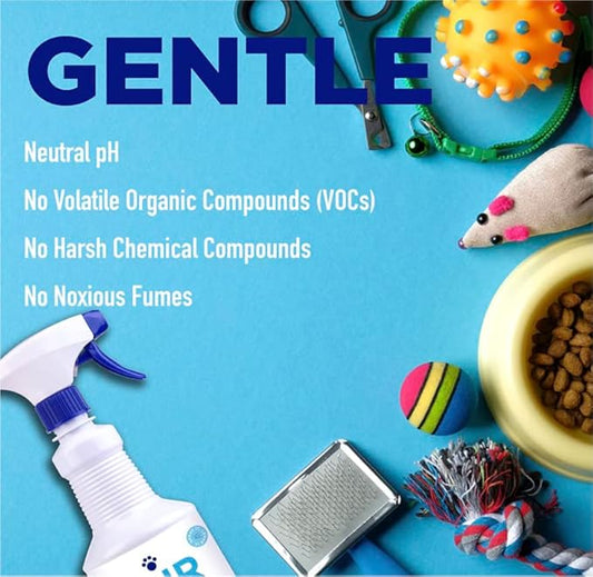 Fur Real Pet Odor Eliminator - 32oz Non-Toxic Dog Smell Eliminator for Home, Attacks the Source - Dog Deodorizing Spray for Lingering Smells