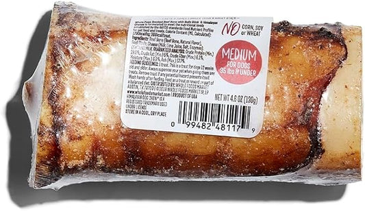 Whole Paws, Smoked Beef Bone with Bully Stick & Himalayan Cheese, Medium (for Dogs 35 lbs & Under), 4.6 ounce (Pack of 1)