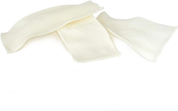 Chips 1-Pound Bag - Premium Large Dog Rawhide Chews - Ideal for Agressive Chewers Dog Rawhide Treats - Durable Rawhide Bones for Large Dogs