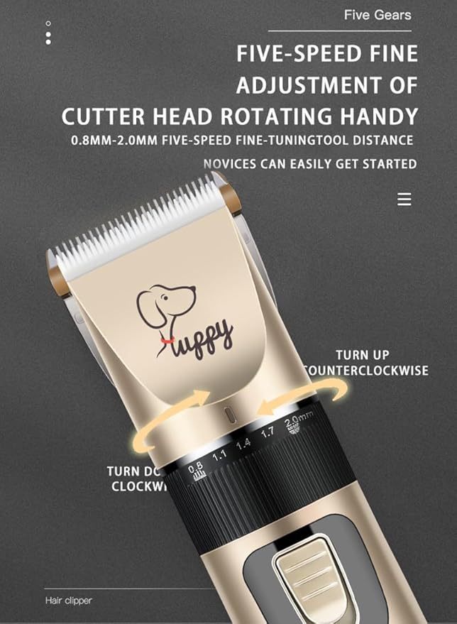 Dog Clippers for Grooming Hair Shaver for Pets Suitable for Pets Such As Dogs, Cats, Rabbits and Sheep Can Also Be Used for Topical Hair Trimming