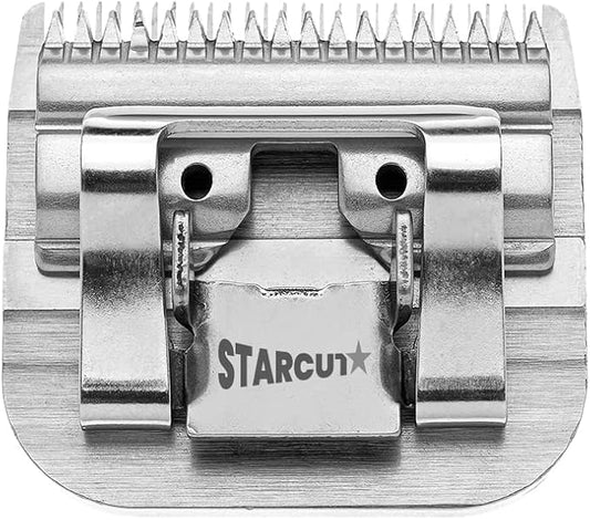 Detachable Dog, Cat, and Horse Pet Professional Grooming Clipper Replacement Blades, Compatible with Most A5 Andis, Oster, Wahl Series Clippers, Made of Stainless Steel. (#30 1/50" (0.5mm))