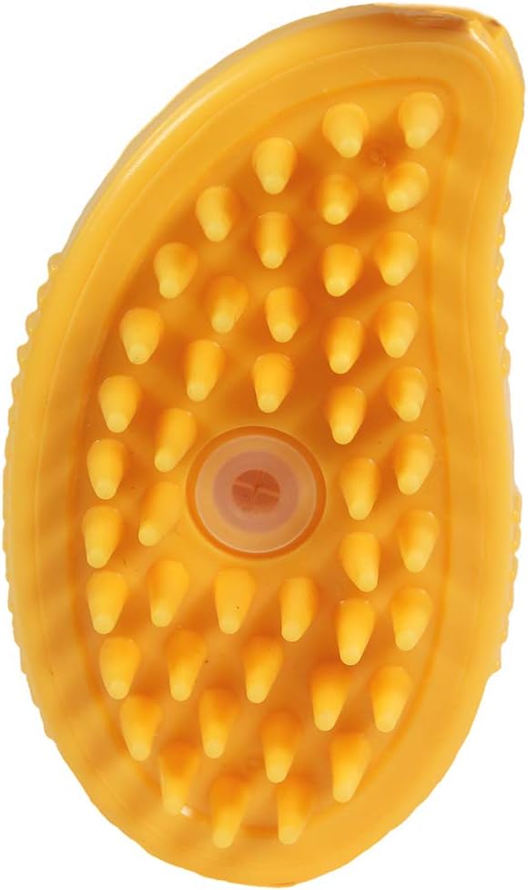 Penn-Plax 2 in 1 Shampoo Dispensing Pet Bath Brush – Soap, Lather, Scrub, and Massage Your Dog or Cat – Safe for All Ages and Breeds