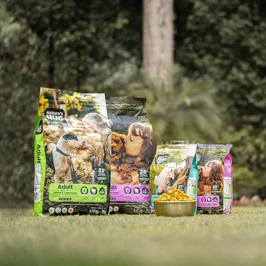 Nature's HUG Vegan Dry Dog Food for Puppies & Small Breeds, 5 lb. Bag, Chicken Flavor Plant-Based Protein Vegetarian Kibble, Grain-Free, Allergen-Free, Complete Protein & Balanced Nutrition