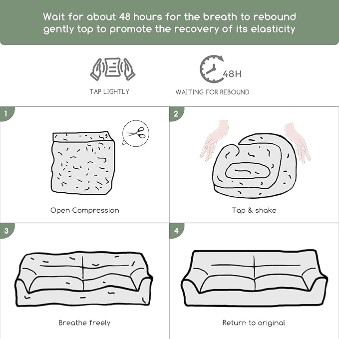 HIGOGOGO Giant Human Dog Sofa Bed, Big Comfy Floor Sofa Couch for Pet Families with Foam Chunk Supportive Mat, Corduroy Orthopedic Dog Bed for Human, Grey