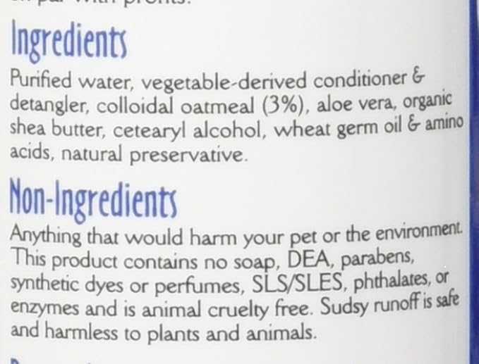 Earthbath Oatmeal and Aloe Conditioner (6 Pack), 16 oz