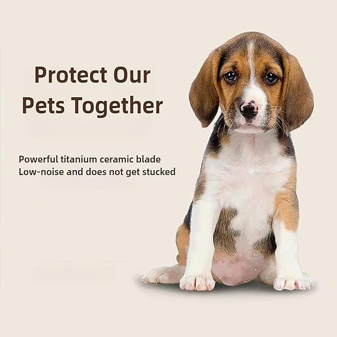 Dog Clippers for Grooming and Dog Paw Trimmer Kit, 2 in 1 Low Noise Rechargeable Pet Hair Clipper Trimmers Set, Electric Quiet, Suitable for Dogs, Cats, Pets, Heavy Hair