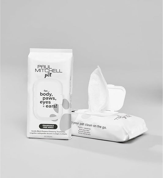 Fragrance Free Wipes, Gentle Multi-Purpose Cleansing Towelettes