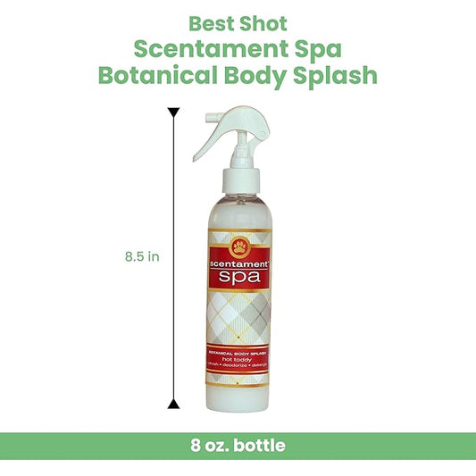 Best Shot Scentament Spa Seasonal Botanical Body Splash, Hot Toddy, 8 oz