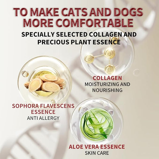 Dog paw Cleaner,Cat paw Cleaner,Pet paw Cleaner,No Rinse Waterless Dog Paw Shampoo with Bath Brush, PH Perfectly Balanced,Natural mild Formula,Pet Muddy paw Cleaner(150ml/5.07 Oz)