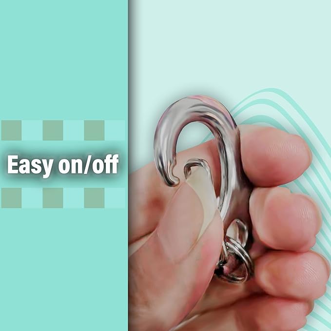 Divoti Leash King Pet Tag Quick Clip/Sping-Load Hook Combo for Pet ID Tags - 2 Standard w/Pack of Split Rings