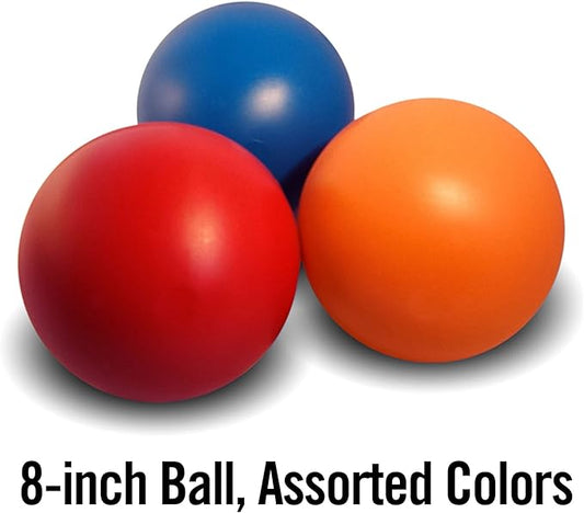 Doggie Dooley Virtually Indestructible Best Ball for Dogs, 8 inch (Colors Vary) (1008),Medium