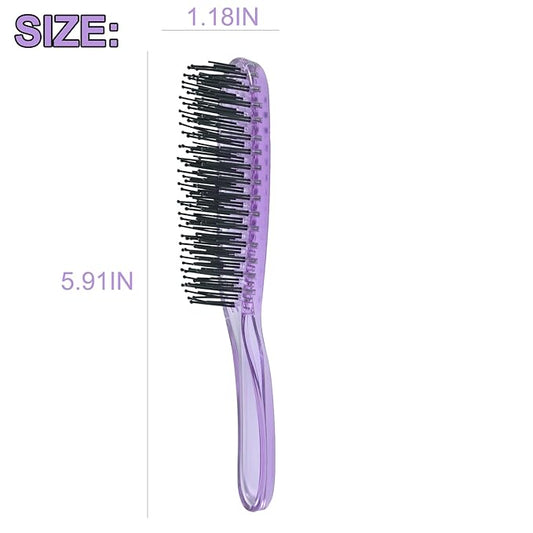 Dog Grooming Bath Brush, Pet Instant Detangler Pin Brushes, Soft Silicone Shampoo Soothing Comb for Wet Dry Long Short Haired Small Dogs & Cats Massaging, Deshedding Shower Scrubbing,Pink