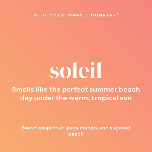 Pet Friendly Wax Melts | Pet Safe Wax Melts | All Natural Dog Safe Wax Melts | Non-Toxic Wax Melts | Pet Odor Eliminator | Pure Soy Wax Melts | Veterinarian Approved (Soleil)