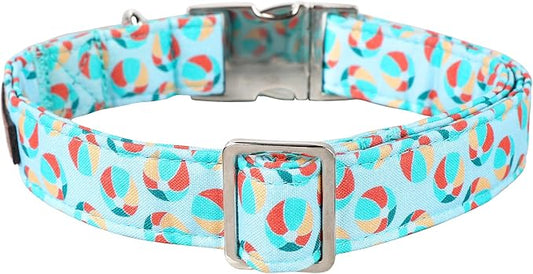 Lionet Paws Boy Dog Collar, Comfortable Adjustable Cute Sea Lion's Ball Collar with Metal Buckle for Male Dogs Gift, XLarge, Neck 16-26 inches