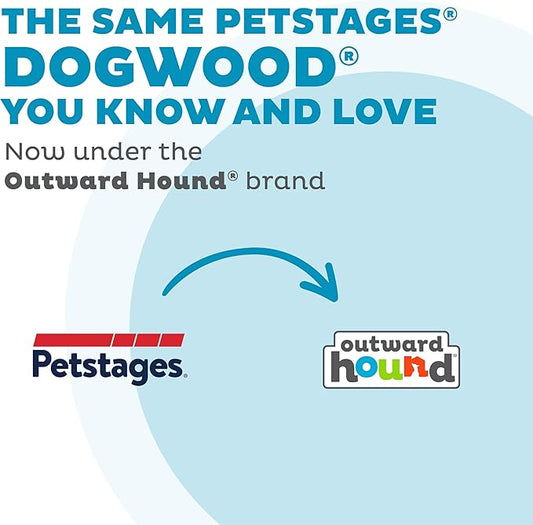 Outward Hound by Dogwood Jack Durable Dog Chew Toy, Bacon Scent, Large