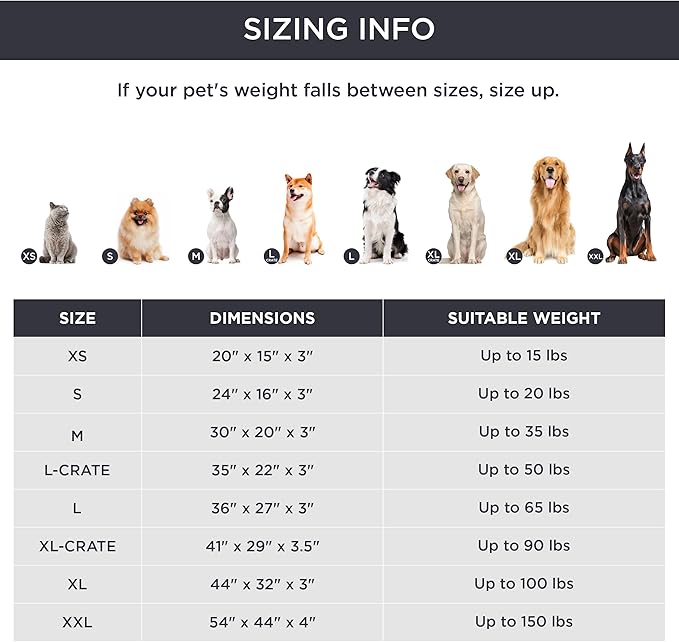 Bedsure Extra Large Dog Bed - XL Orthopedic Waterproof Dog Beds with Removable Washable Cover for Extra Large Dogs, Egg Crate Foam Pet Bed Mat, Suitable for Dogs Up to 100 lbs