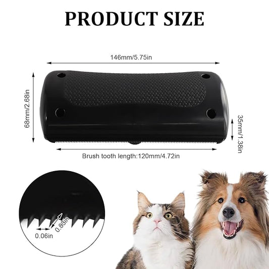 Rhykin Brush for Pets Cat Dog, Shedding & Grooming Ergonomic Deshedding Brush