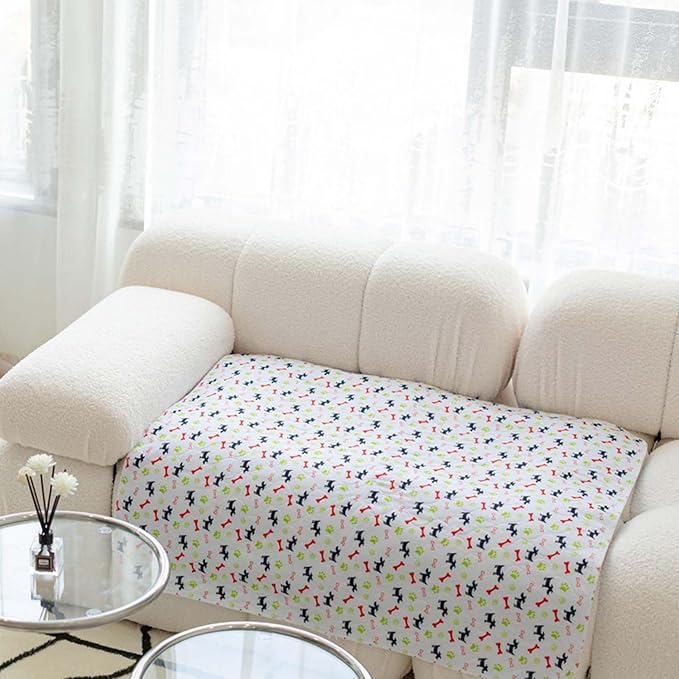 Puppypad.com Pee Pad, Washable Puppypad with Pheromones, Reusable Puppypad Brand Puppy Pad Mats- The Last Pee Pad You'll Get, Leak-Proof Pet Training Rug for Dogs Indoor Use (C, M(28×31in))