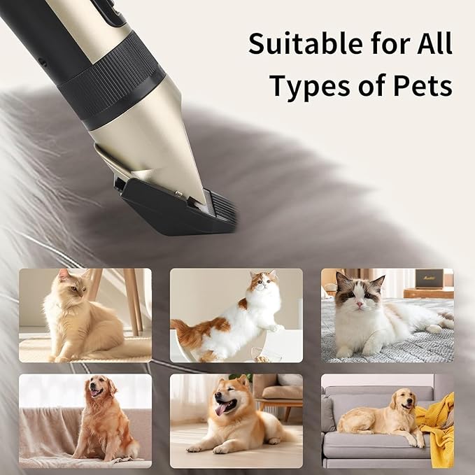 Dog Shaver Quiet Hair Clipper Set for Dog Cats Pets