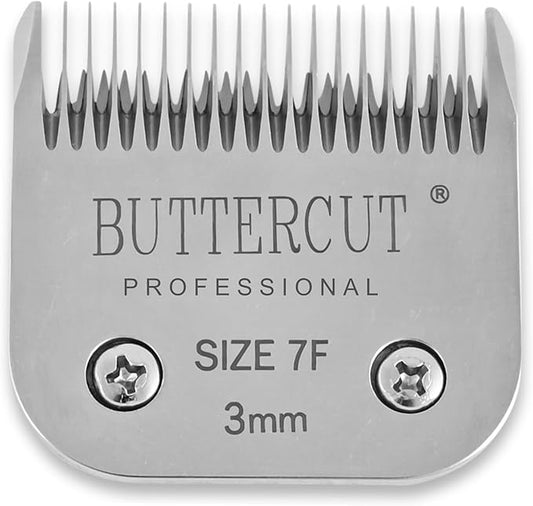 Stainless Steel Dog Clipper Blade, Size-7F, 1/8-Inch Cut Length