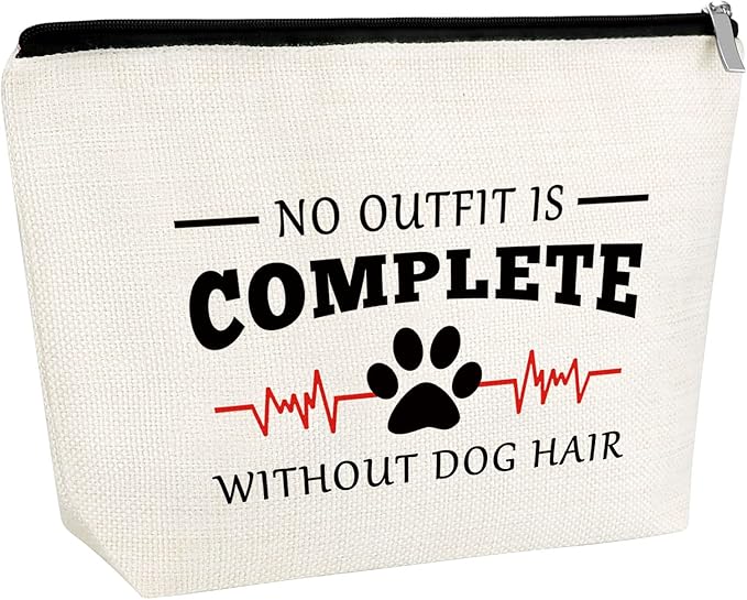 Vet Tech Gift Dog Mom Gift For Women Makeup Bag Veterinarian Gift Dog Lover Gift Dog Owner Makeup Bag Inspirational Gift For Dog Mom Animal Lover Gift For Friend Dog Rescue Gift Travel Cosmetic Pouch
