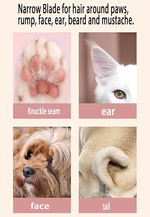 Dog Clippers for Grooming Hair Shaver for Pets Suitable for Pets Such As Dogs, Cats, Rabbits and Sheep Can Also Be Used for Topical Hair Trimming