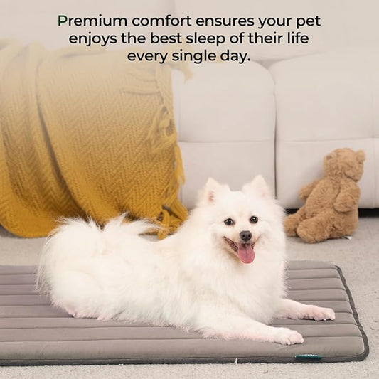 BALANCE Dog Crate Pad, Dog Foam Crate Mat Kennel Pad, Washable Water-Resistant Pet Bed Flat Dog Cage Mat for XX-Large Dogs