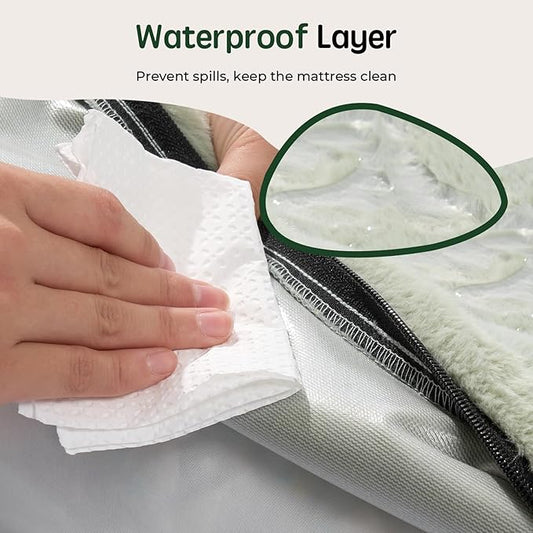 BALANCE XL Dog Bed, Orthopedic Dog Bed with Egg Crate Foam, Waterproof Dog Bed with Removable and Washable Cover, Extra Large Dog Bed up to 90lbs