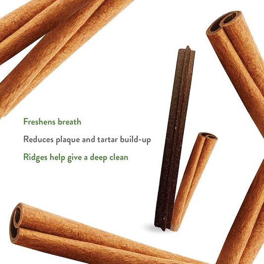 Shameless Pets Dental Treats for Dogs, A Cluck A Day (32 Sticks) - Dental Sticks with Digestive Support for Teeth Cleaning & Fresh Breath - Dog Bones Dental Chews Free from Grain, Corn & Soy