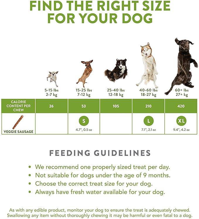 Whimzees Veggie Sausage