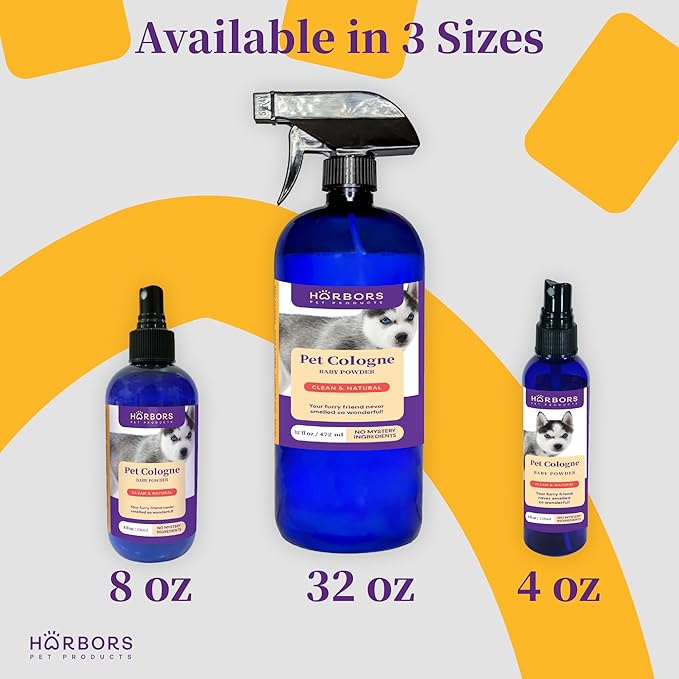 Harbor's Pet Cologne (Baby Powder 32oz)
