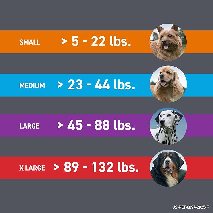 FRONTLINE Plus Flea and Tick Treatment for Medium Dogs Up to 23 to 44 lbs. 8 Treatments