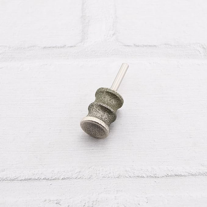 Create idea 2pcs Pet Nail Grinder Bits Replacement Heads, 1/8'' Diamond Rotary Nail Grinder Bits Compatible with Animals Nail Care Grinder Tools Dog Nail Grinder Dog Nail Trimmers