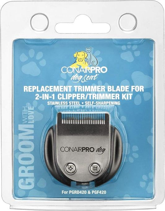 CONAIRPROPET Pet Trimmer for Grooming Replacement Blade, Compatible with PGF420 and PGRD420,Silver