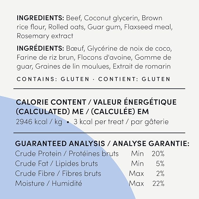 Crumps' Naturals Mini Trainers Semi Moist Beef 10.6oz