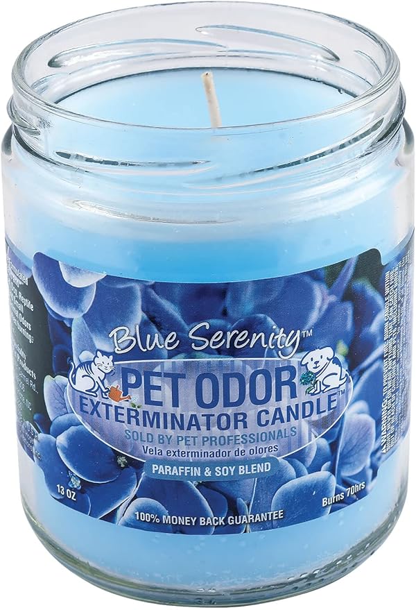 0 Unknown Pet Oder Exterminator Blue Serenity Candle