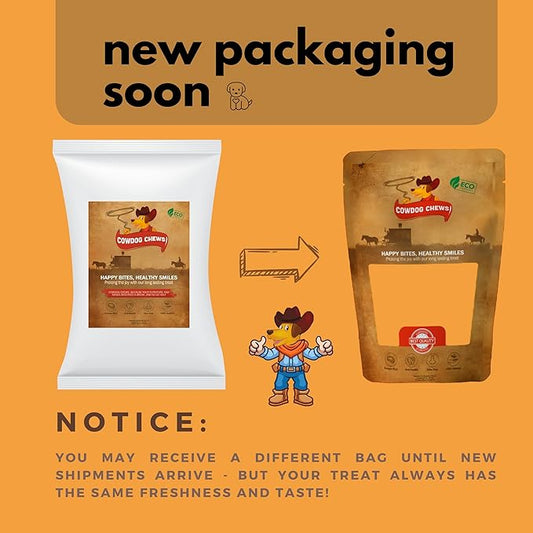 Natural Large Collagen Springs Dog Treats 10-13" (3 Pack)- Long-Lasting Alternative to Rawhide & Bully Sticks,Great for Teething and Aggressive chewers.