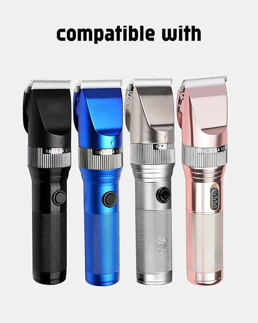 uijino Dog Clipper Blades Compatible with Hansprou Replacement Clipper Blades Hansprou Clipper Blades for Hansprou Dog Clippers, 2 Pack Hansprou Dog Clipper Replacement Blades, 2 Cleaning Brush