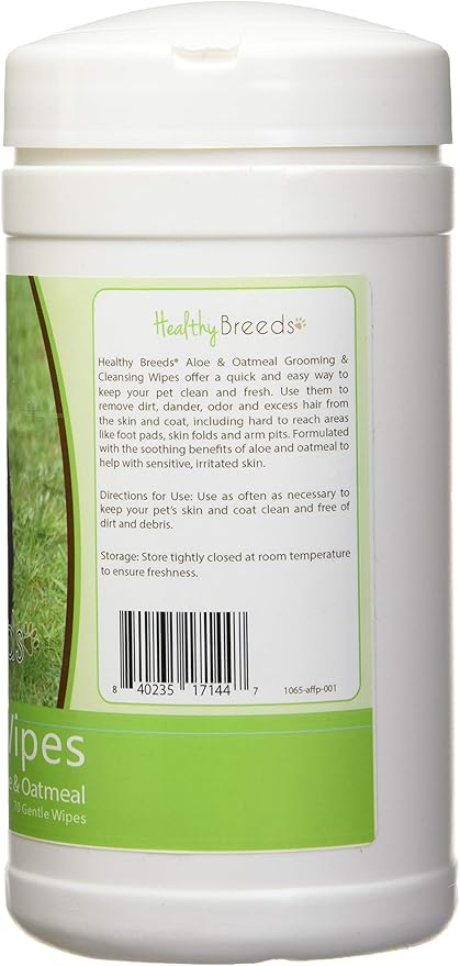 Healthy Breeds Affenpinscher Grooming Wipes 70 Count