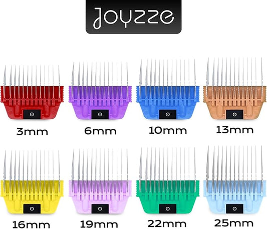 A Series Wide 10mm 3/8" Metal Comb - Professional Dog Grooming Blades for Smooth Coat, Durable and Precise for Trimming and Finishing, Compatible with A Series Clippers