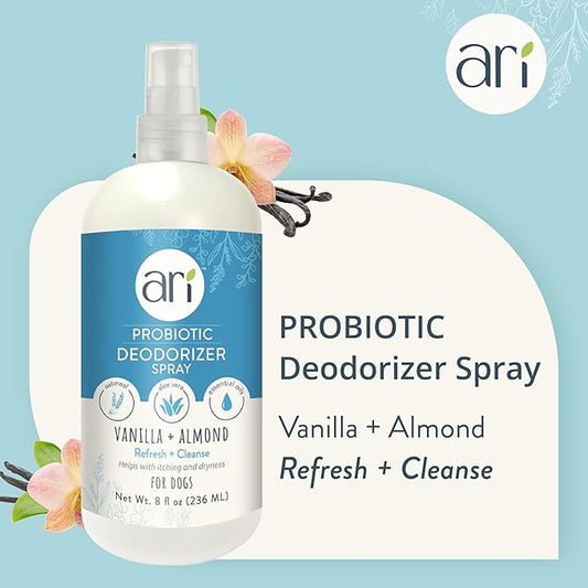 Health Extension Probiotic - Deodorizer Spray (Vanilla+Almond) - 8oz